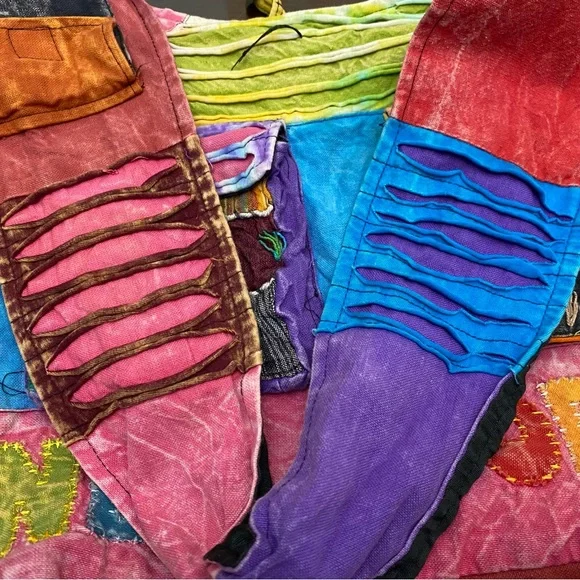 Cross body embroidered bag - New York Baby! - Picture 3 of 7